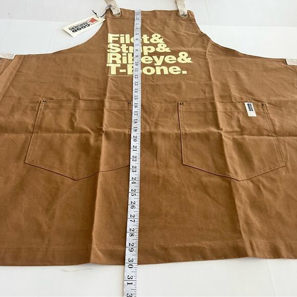 NEW Good Ranchers Merchandise Grilling Apron Filet & Strip & Ribeye & T-bone - Picture 5 of 7